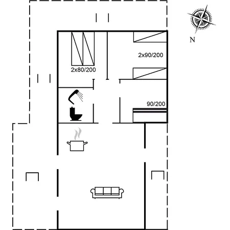 Iikka - 300m From The Sea By Interhome Feriehus Allinge-Sandvig